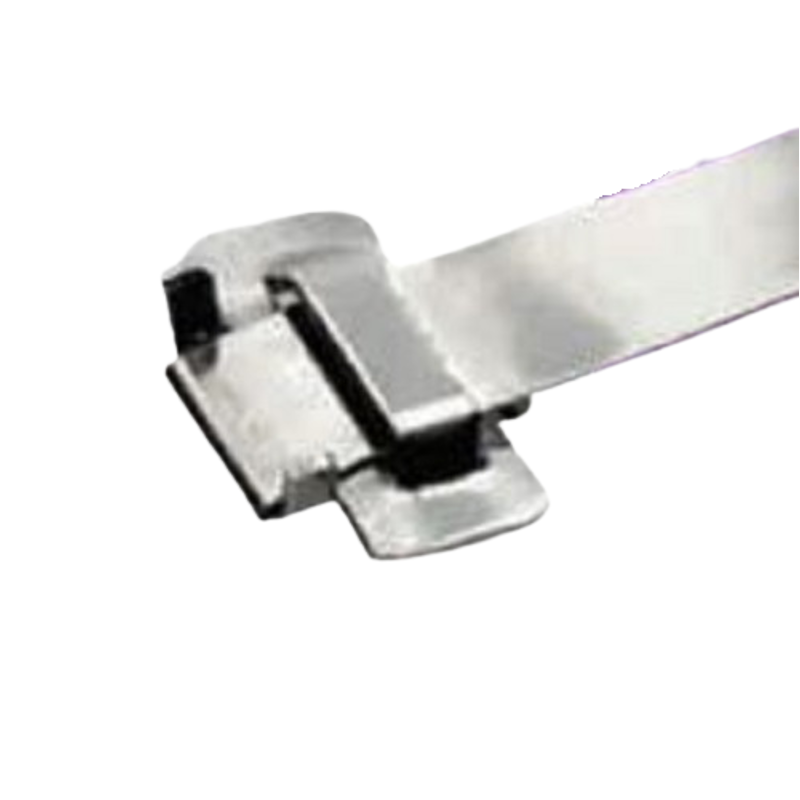 R-Loc 25 Pcs 229mm Stainless Steel 201 Jaw Type Precut Straps Box, PJ19A907