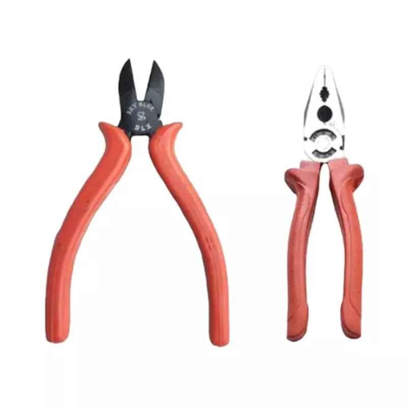 Sky Blue 2 Pcs 7.8 inch Lineman Plier Combo, SBE_PLIER_COMBOS_COMBO_600