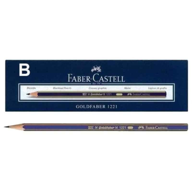 Faber Castell GOLDFABER 1221 B Graphite pencil, 112501