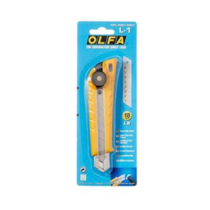 Olfa Heavy Duty Off Blade Single Knife Cutter with Snap, L-1