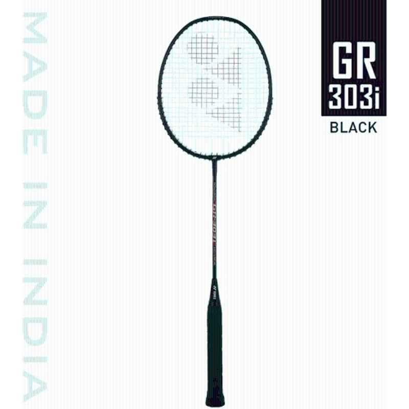 Yonex GR 303i 88g Black Strung Badminton Racquet