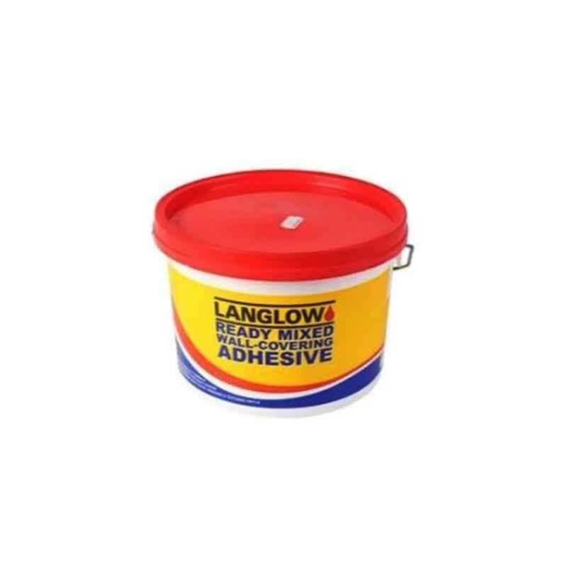 Langlow 2.5L White Ready Mixed Wall Covering Adhesive, 82230