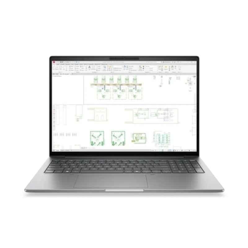 HP Z8 G2i Silver Laptop with Intel Core Ultra 5 325/16GB DDR5 RAM/512GB SSD/FreeDOS/16 inch Display & 3 Years Warranty, DU8W0PA