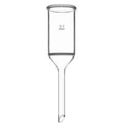 ABGIL 80ml 40mm Borosilicate Glass Buchner Filter Funnel with Sintered Disc, ABG1110