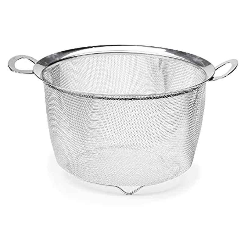 RSVP Endurance MRIM-9 9 inch Stainless Steel Rim Mesh Basket
