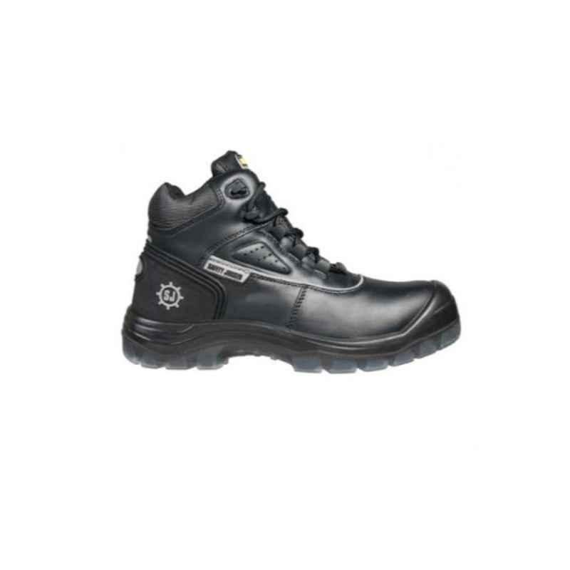 Safety Jogger Cosmos S3 Leather Composite Toe Black Safety Shoes, Size: 44