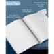 Target Publications Regular 72 Pages Brown Single Line Small One Side Ruled & One Side Blank Notebook with Cover (Pack of 9)