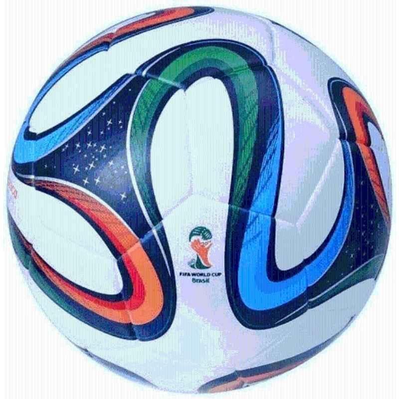 Osco Sports New Multicolour Brazuca Fifa Cup 2014 Football, Size: 5 (Standard Multicolour)