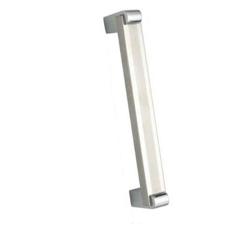 Smart Shophar 4 inch Stainless Steel Silver Young Cabinet Handle, SHA40CH-YOUN-SL04-P1 (Pack of 4)
