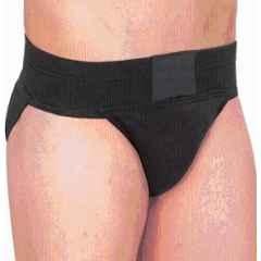 Matrica Cotton Coal Black Back Covered Supporter for Gym & Cricket, Size: M