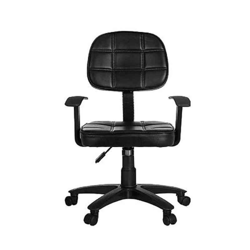 Dicor Seating DS69 Seating Leatherite Black Low Back Office Chair