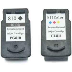 Canon PG-810 Black & CL-811 Tri-Colour Ink Cartridge Combo