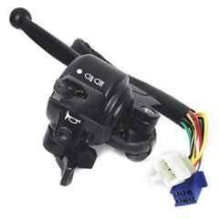 Uno Minda LHS Handle Bar Switch with Lever Assembly, Wire & 2 Coupler for TVS XL, SW-0655E