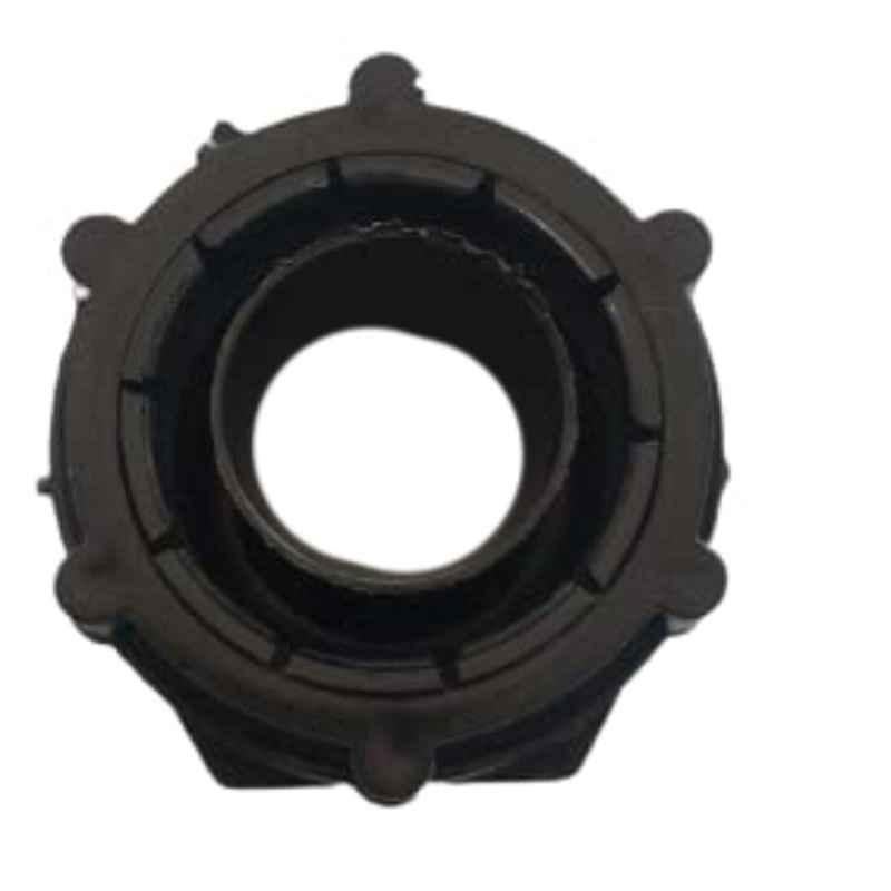 Reliable Electrical 25mm PVC Black Electrical Pipe Conduit Adaptor (Pack of 5)