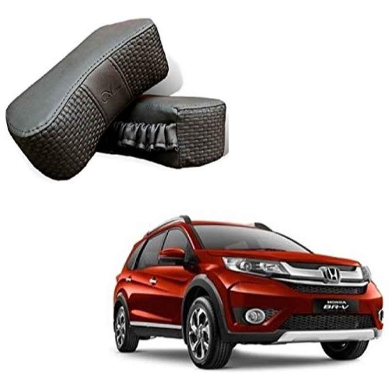 Kozdiko 2 Pcs Memory Foam Grey Neck Rest Cushion Pillow Set for Honda BRV