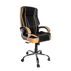 CELLBELL Watson C102 Steel High Back Black Boss Chair, CBHKFOC1054