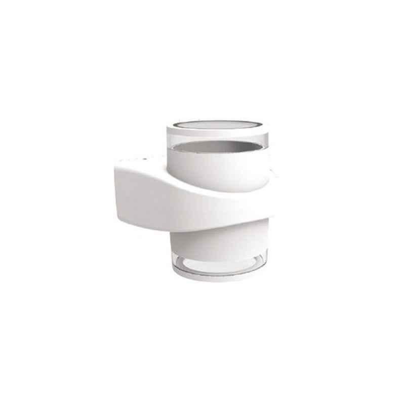Milano 6W White Outdoor Pop Up & Down LED Wall Light