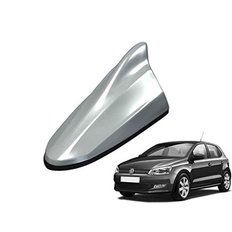 Kozdiko Silver Shark Fin Signal Receiver Antenna for Volkswagen Polo
