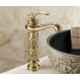 Bassino 12 inch Brass Gold Single Lever Hot & Cold Faucet Tap, BTT_2042