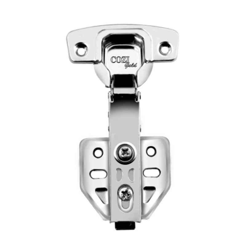 Cozi Gold 4.5 inch 8 Crank Stainless Steel Auto Closing Hinge, YS1805 (Pack of 5)