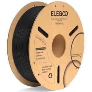 Elegoo Plus 1kg 1.75mm PLA Black 3D Printer Filament