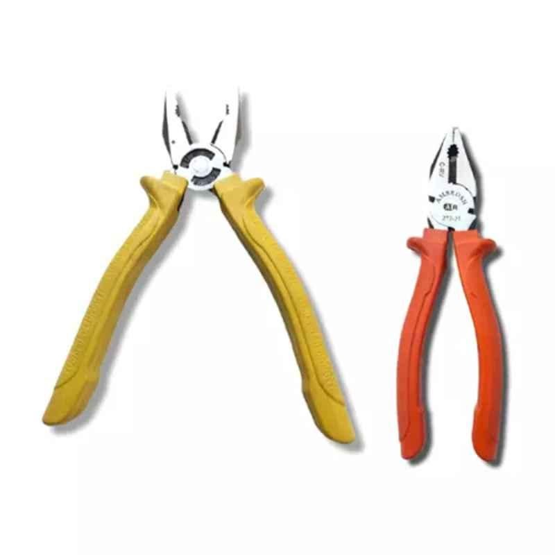 Sky Blue 2 Pcs 7.8 inch Lineman Plier Combo, SBE_PLIER_COMBO_MOD_01498