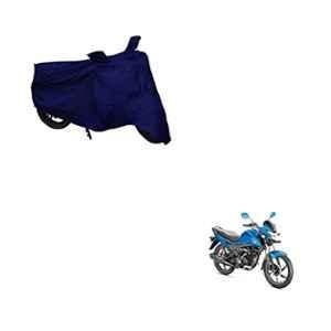 Kozdiko Matty Black Bike Body Cover for Honda Livo, kozd_21427