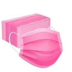 Wellstar 3 Layer Cloth Disposable Surgical Mask with Nose Pin, Mask-Surgical-028 (Pack of 100)
