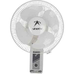 Vinerov Tango 90W 2200rpm 4 Blades White Wall Fan, TA-WA12-WH, Sweep: 300 mm