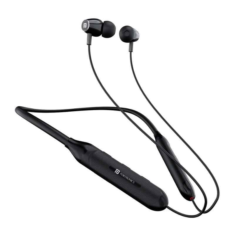 Buy Portronics Harmonics Z7 Black Wireless Sports Stereo Headset with 40 hrs. Play POR 1979 Online At Price 728