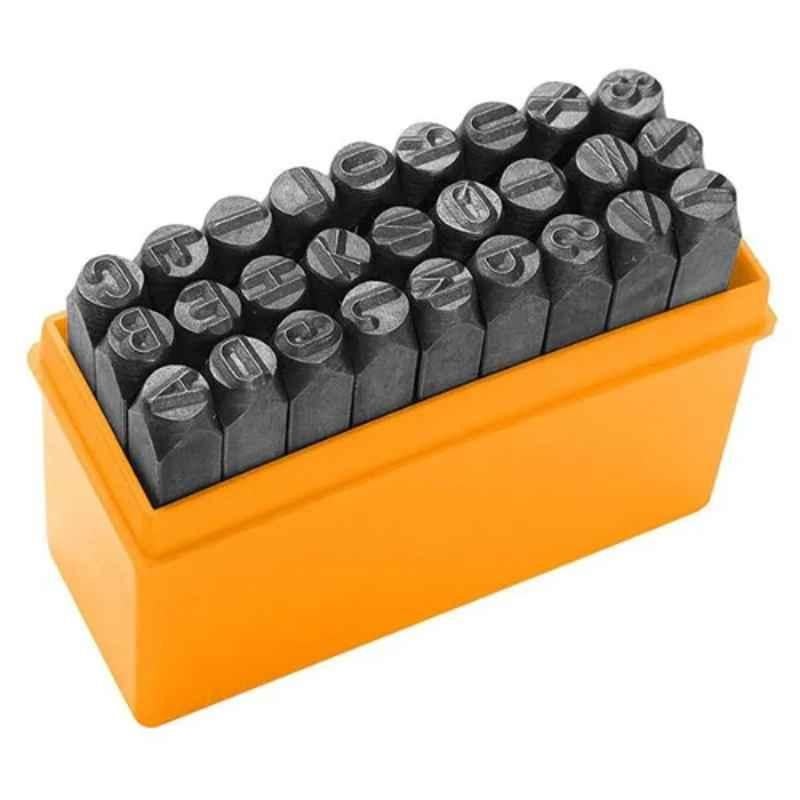 Tolsen 27 Pcs 3 mm Letter Punch Set, 25101