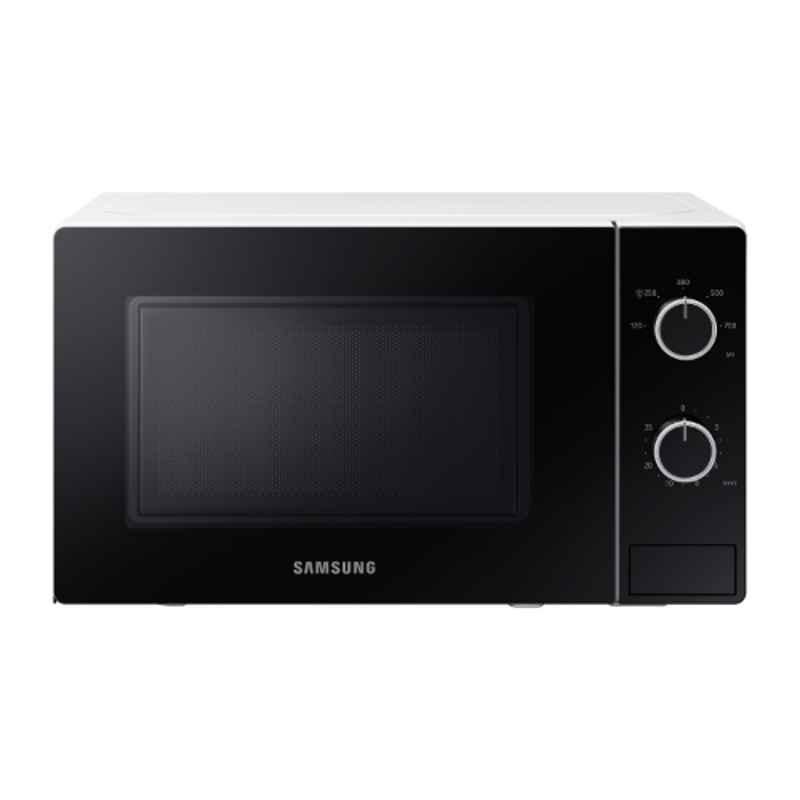 Samsung 1100W 20L White Solo Microwave Oven, MS20A3010AH