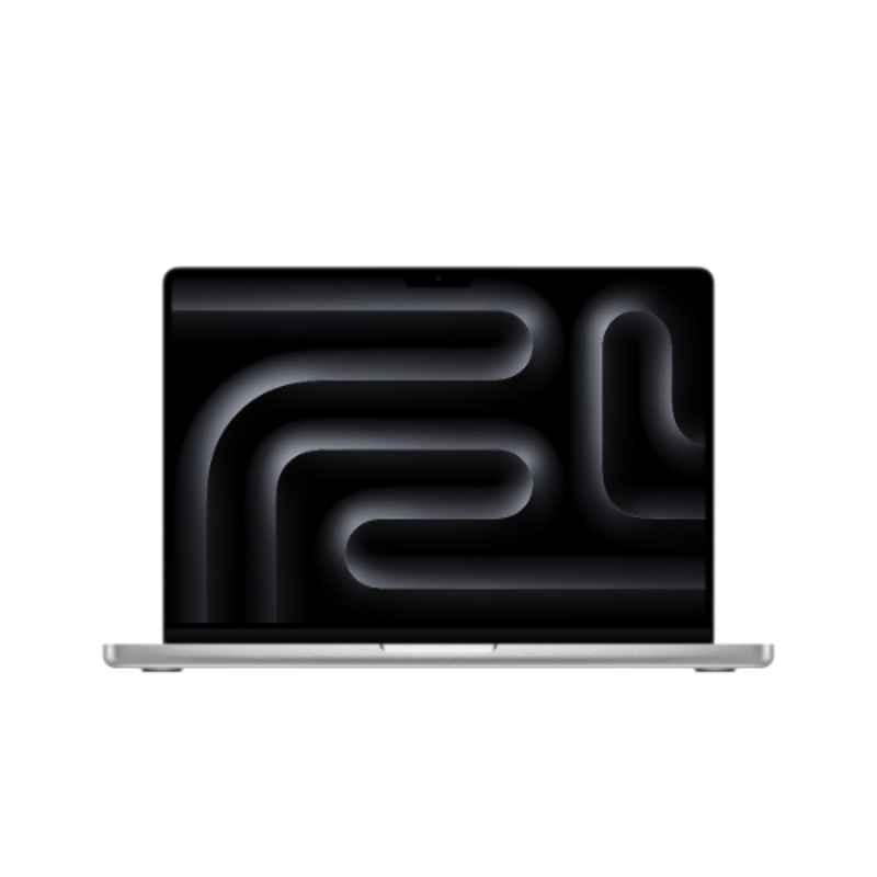 Apple MacBook Pro 14 inch 36GB/1TB SSD M3 Max Chip Silver Laptop with English & Arabic Keyboard, MRX83AB/A