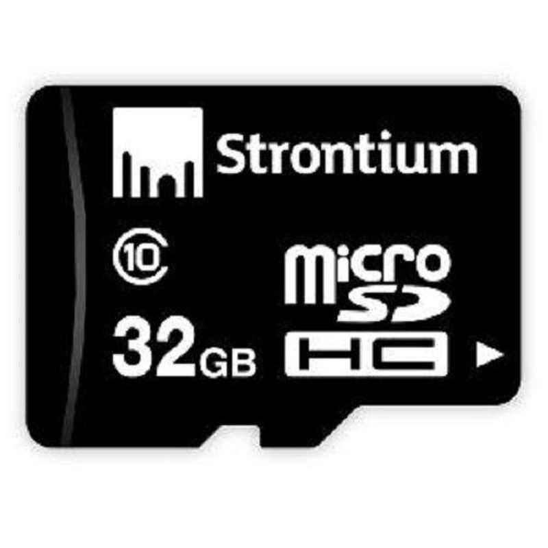 Strontium Micro SD 8GB Black Memory Card