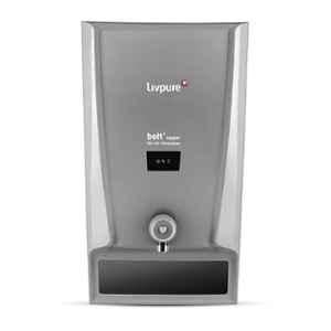 Livpure 7 Litre 40W Copper+RO+UV+Mineraliser 7 Stage Grey Water Purifier, BOLT+ COPPER