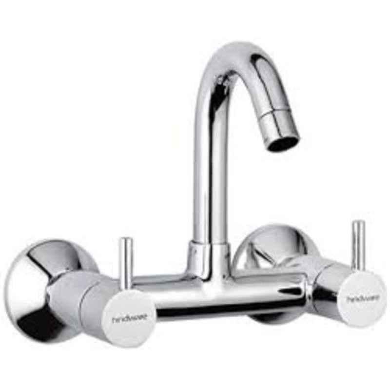 Hindware Flora Chrome Brass Sink Mixer with Swivel Spout, F280020