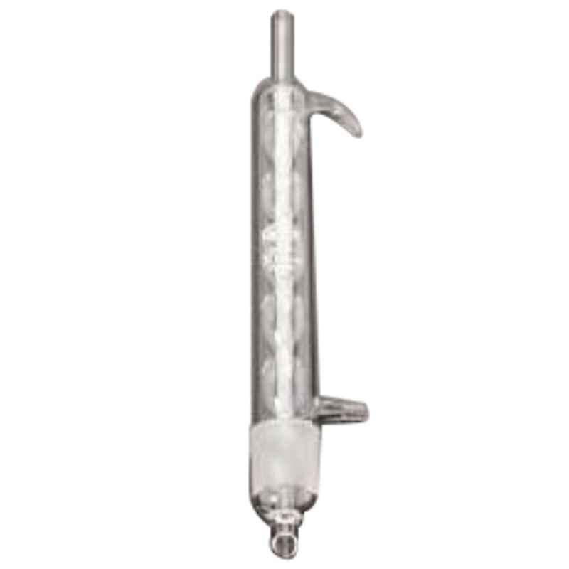 Glassco 500ml White Printing Boro 3.3 Glass Condensers Allihin for Soxhlet Apparatus, 191.202.02