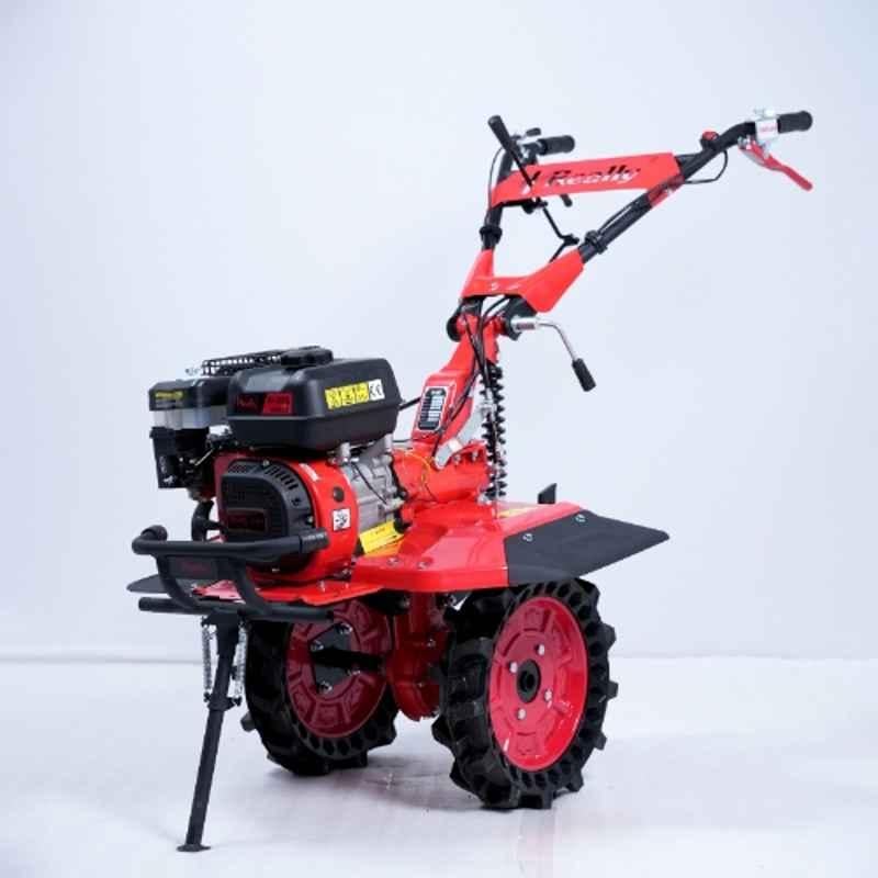 Really 4kW 212cc 4 Stroke Petrol Power Weeder with Side Disc, Adjustable Ridger, Tubeless Tyre