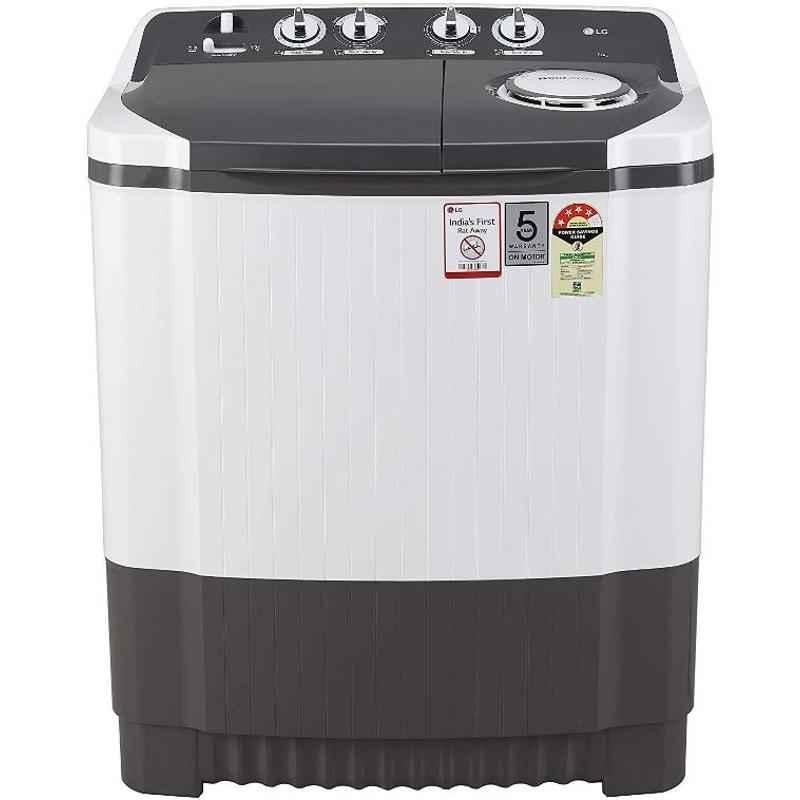 LG P7020NGAZ 7kg 4 Star Dark Grey Semi Automatic Top Load Washing Machine