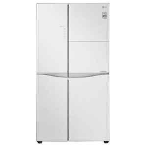 LG 675L Linen White Side by Side Inverter Refrigerator, GC-C247UGLW