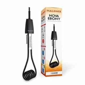 Halonix Nova Ebony 1500W Dark Black Electric Water Heater Immersion Rod