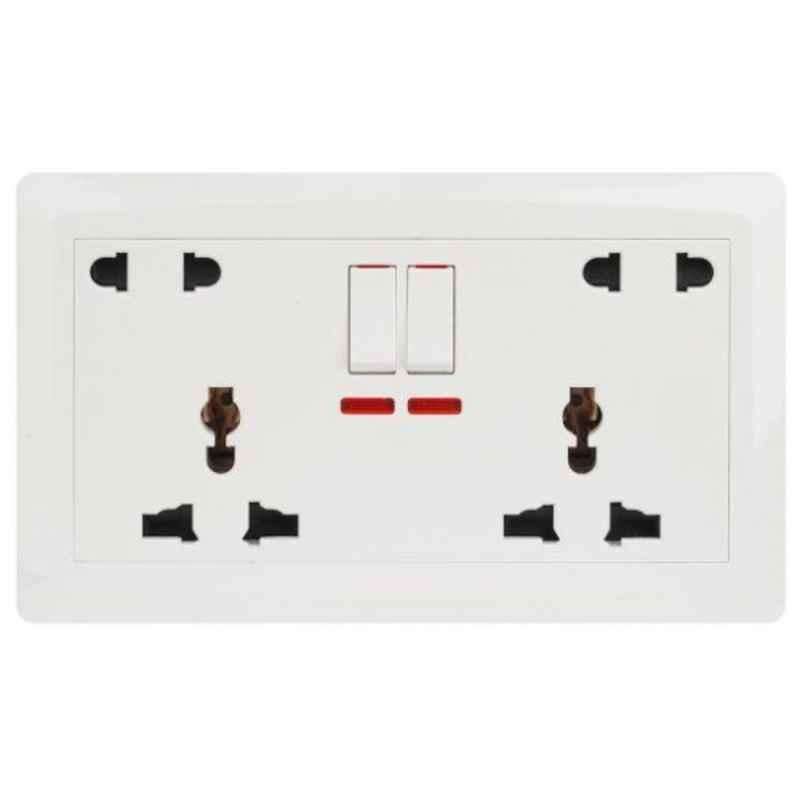 Terminator Wall Plate with 2 Universal Socket, TWS 434D