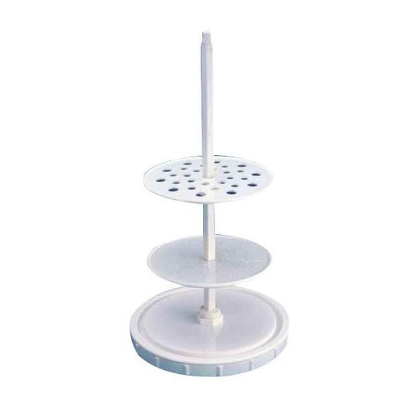 Polylab Polypropylene Vertical Pipette Stand for 28 Pipettes, 79102