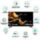 Hisense A4G 32 inch Black HD Ready LED Android Smart TV, 32A4G