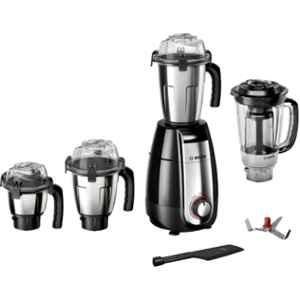 Bosch TrueMixx Pro 750W Black Mixer Grinder with 4 Jars, MGM8642BIN