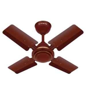 Longway Amaze P1 50W 800rpm Brown Ultra High Speed 4 Blade Anti-Dust Decorative Ceiling Fan with 2 Years Warranty, Sweep: 600 mm