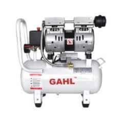 Gahl GA1100-18L 1.5HP White Dental Oil Free Air Compressor with Electromagnetic Valve