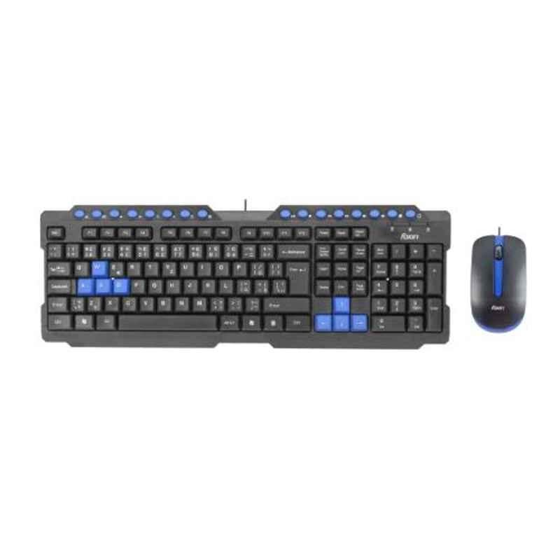 Foxin FKM-506 PRO Wired Multimedia Keyboard & Mouse Combo