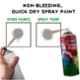 Abro SP-90 400ml Multipurpose Siemens Grey Colour Spray Paint for Cars & Bikes