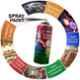 Abro SP-Z1-317 400ml Multipurpose Super Zinc Colour Spray Paint for Cars & Bikes